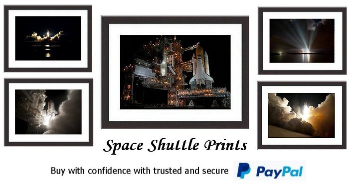 Space Shuttle Framed Prints